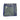 Top down view of Dion pocket square with small part folded showing tag