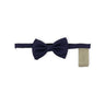 Top down view of Brioni bow-tie