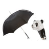 Photo of Pasotti Panda umbrella open with close up of Panda handle